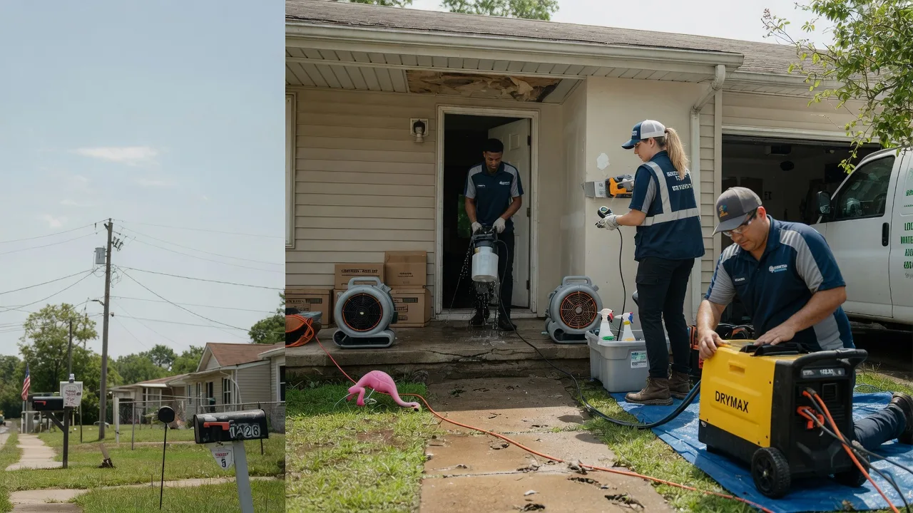 Storm Damage Water Removal in Mayville, WI near me